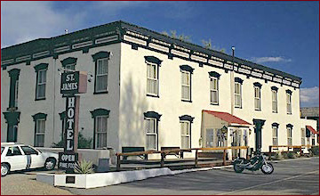 Cimarron, New mexico's historic St. James Hotel